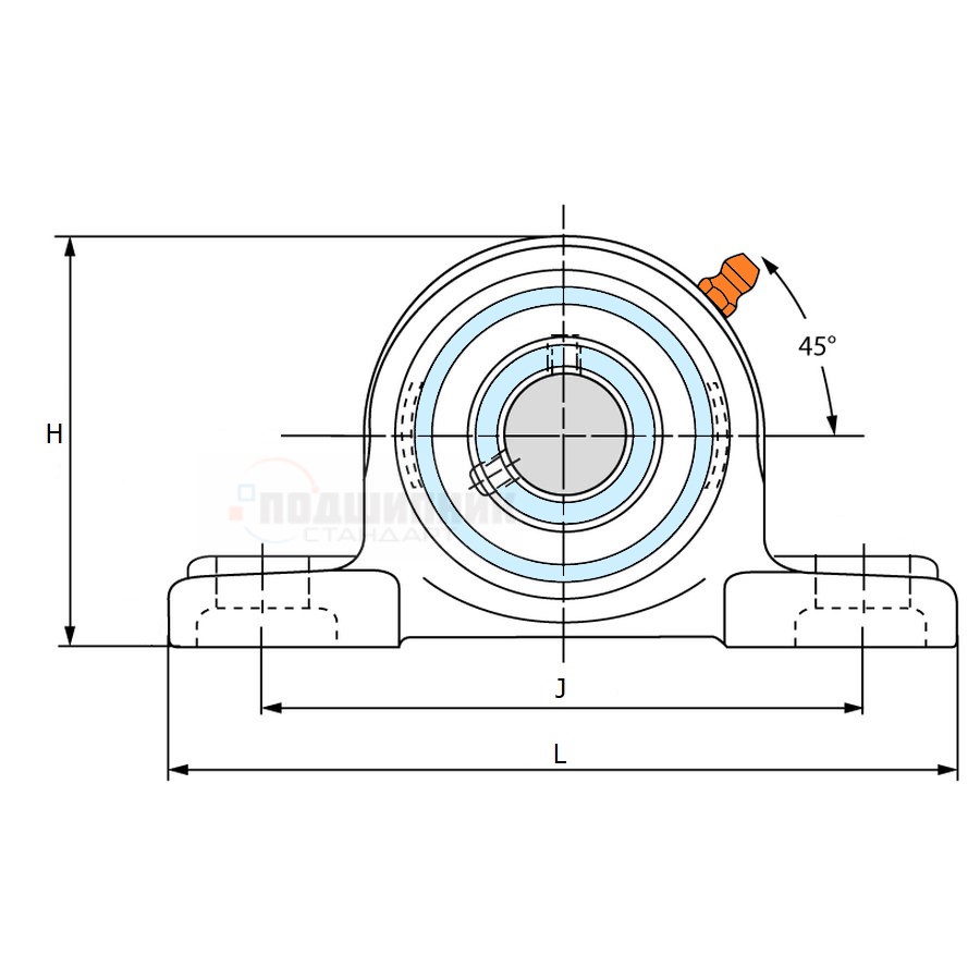 Подшипник uc210 размеры
